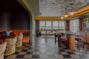 Speakeasy style lounge - building i & ii